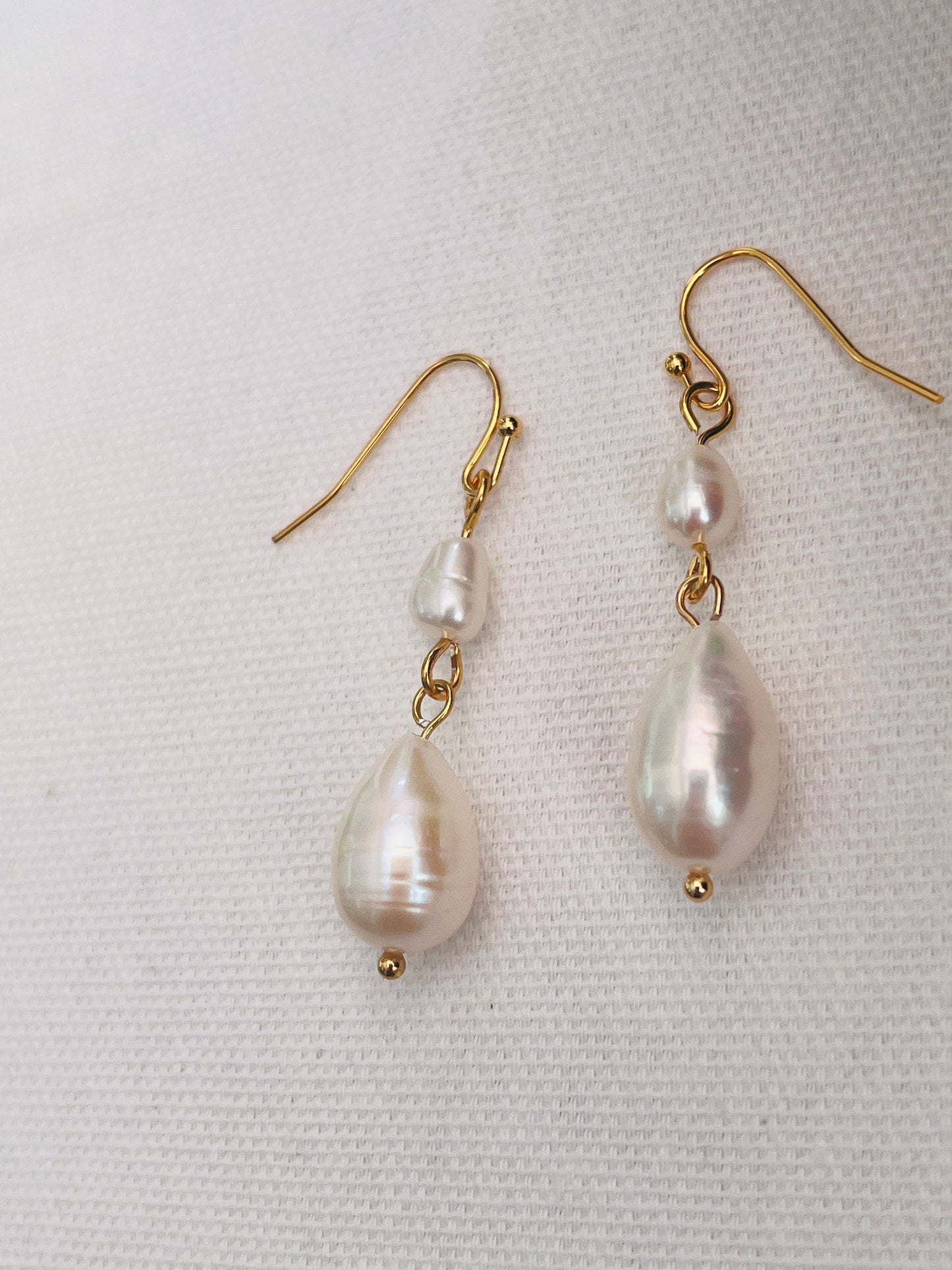 Unique Freshwater Pearl Earrings - Handmade, Dangle & Drop Style Jewelry - Perfect Gift for Her, Bridesmaids, or Special Occasion, UK shop